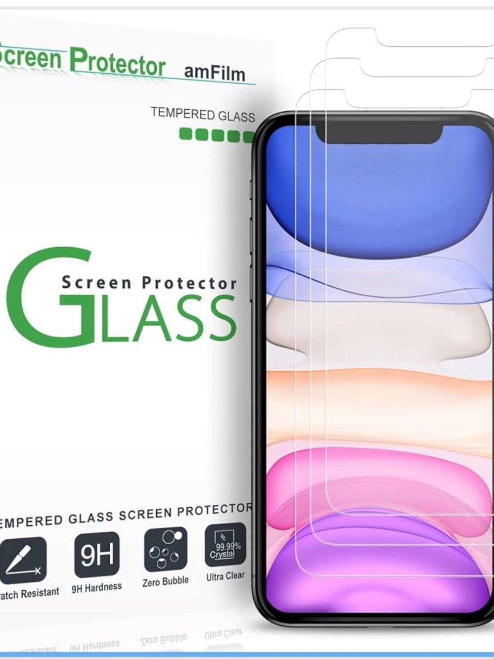 Tempered Glass Screen Protector - Clear